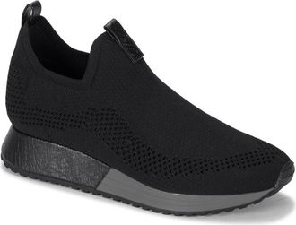 BareTraps Pringer Knit Slip-On Sneaker in Black at Nordstrom Rack, Size 7.5