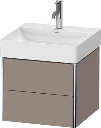 Duravit Xsquare Mueble De Ba&ntilde;o De Pared 48,4x46,0 Cm, 2 Cajones, - Duravit