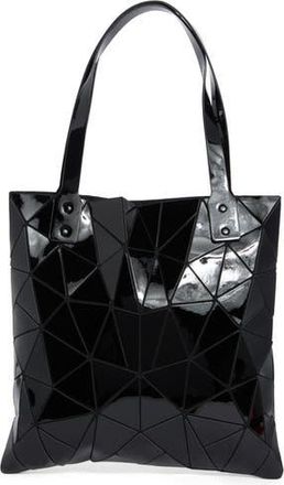Patrizia Luca Slanted Triangle Tote in Shiny Black at Nordstrom Rack
