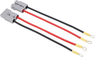OEM Adecuado Para Cables De Arranque De Autom&oacute;viles/rv De 600 V Cc Y 50 A, Tipo De Conexi&oacute;n R&aacute;pida De 25 Cm
