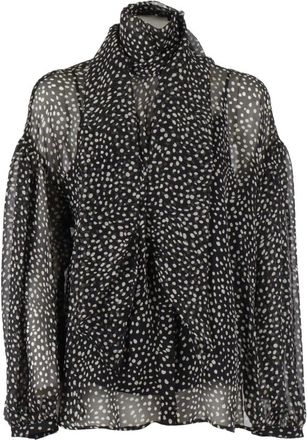 Max Mara Cami Top Etere - Dames - Blouses - Zwart - S - Overhemden