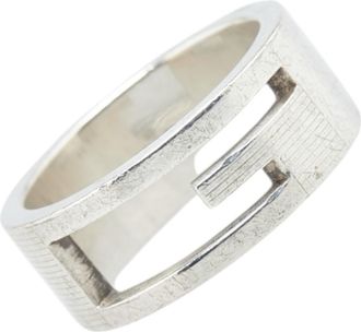 Gucci Silver 925 Band Ring (Pre-Owned)