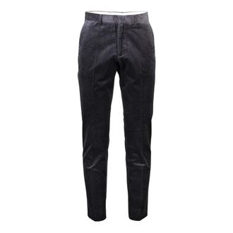 GANT Klassieke Slim Fit Broek - Heren - Broeken - Blauw - Maat: M Leer