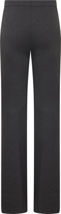Pinko Womens Trousers With Crease Crow Grey Viscose Trouser Suits