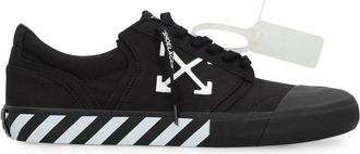 Off-white Schoenen, Heren, Zwart, 42 EU, Katoen, Vulc Undercut Sneakers