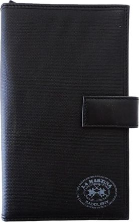La Martina Documententas - Heren - Portefeuilles - Zwart - ONE Size - Polyester - Accessoires