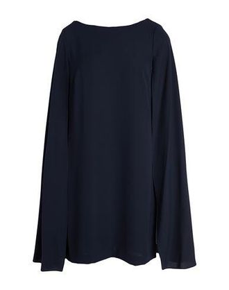 Ralph Lauren CAPE GEORGETTE COCKTAIL DRESS