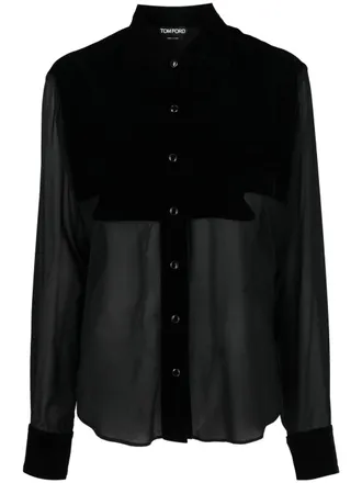 Tom Ford Womens Shirts Black
