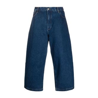 STUDIO NICHOLSON Jeans, Heren, Blauw, S, Denim, Paolo Denim Pant