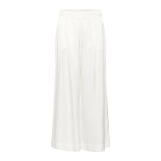 MY ESSENTIAL WARDROBE Wide Broeken - Dames - Broeken - Wit - Maat: S