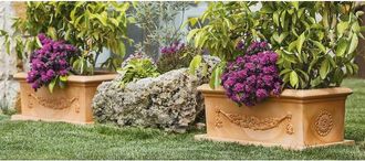 Monacis Jardineras De Pol&iacute;mero Monacis Festone Impruneta Cm. 100 (100x47x38h)