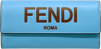 Fendi Blue Light Blue Leather (Pre-Owned)