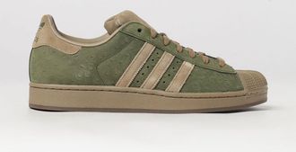 adidas Superstar II Vintage-Effect Nubuck Sneakers with Shell Toe