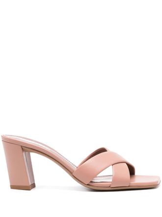 PARIS TEXAS 70mm Dafne sandals - women - Calf Leather/Calf Leather/Calf Leather - 40.5 - Pink
