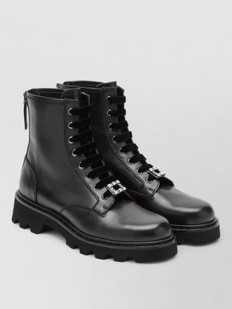 Roger Vivier leather ankle boots