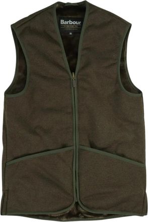 Barbour Forro C&aacute;lido de Pelo con Cremallera - Jackets - Hombre - Verde - S