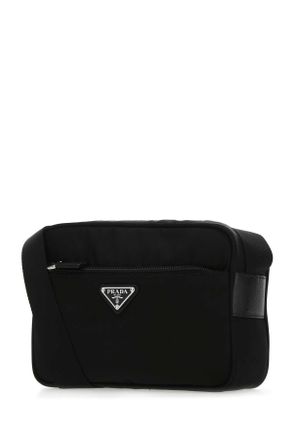 Prada Womens Black Re-Nylon Crossbody Bag F0002 Poliammidericiclata-Vitello Borse A Mano