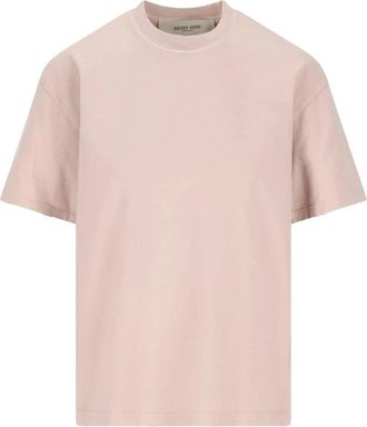 Golden Goose T-shirts en Polos Roze - Dames - T-shirts - Roze - S - Katoen - Tops