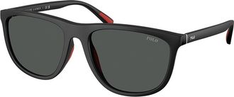 Polo Ralph Lauren PH4231U 550487 Mens Sunglasses Black Size 57