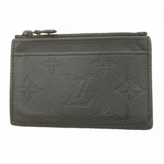 Louis Vuitton Black Coin Purse/Coin Case (Pre-Owned)