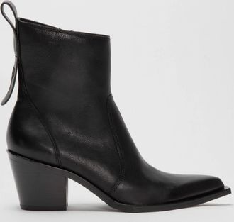 Oncept Womens Nashville Leather Boot In Black