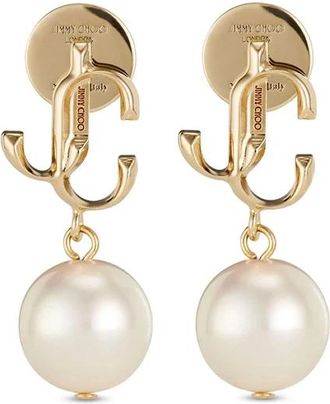 Jimmy Choo London JC Pearl Earring - Dames - Oorbellen - Veelkleurig - ONE Size - Accessoires