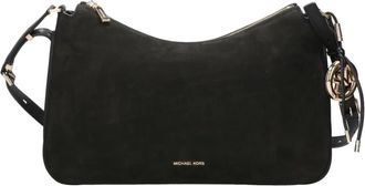 Michael Kors Nolita Medium Schoudertas - Dames - Schoudertassen - Zwart - ONE Size - Leer - Tassen
