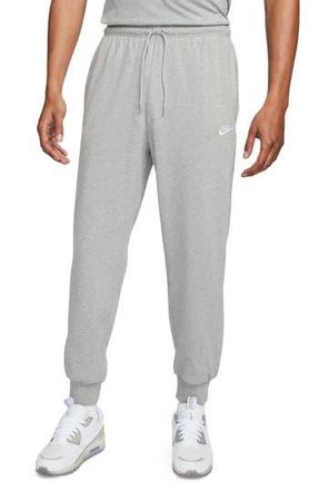 Nike Club Knit Joggers in Dk Grey Heather/White at Nordstrom Rack, Size Xx-Large
