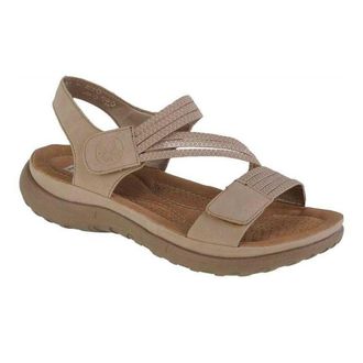Rieker Dames/Dames Synthetisch Leren Sandalen (Beige)
