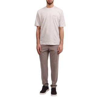 A|X Armani Exchange Lyocell Blend Trousers - Beige