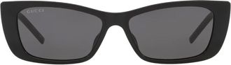 Gucci GC002291 cat-eye sunglasses - women - Acetate - 53 - Black