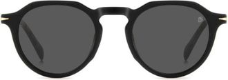 David Beckham Db 1171/S Rounded Acetate Sunglasses