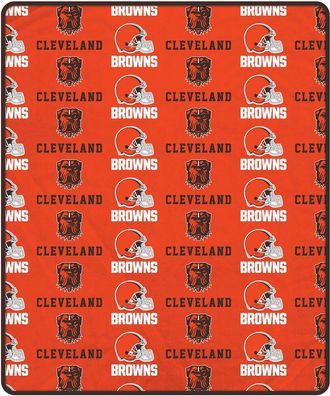 Pegasus Sports Cleveland Browns Nfl Team Logo Print Soft Blanket