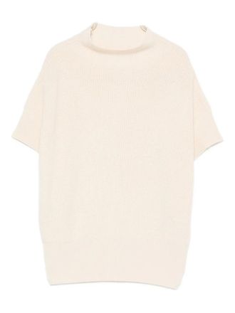 Patrizia Pepe Top in misto lana - Toni neutri