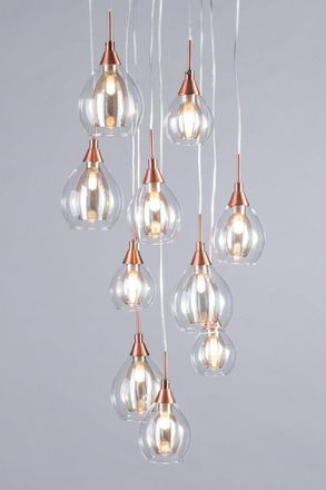 BHS Carmella Cluster Ceiling Light in Copper