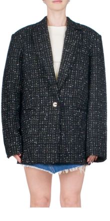 Bec&bridge Logan Blazer In Black