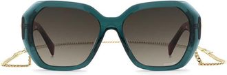 Missoni MIS 0268/G/S Asian Fit ZI9/HA Womens Sunglasses Blue Size 55