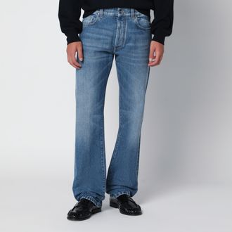 Versace Jeans blu medio effetto washed