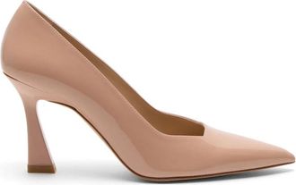 Stuart Weitzman Vinnie 85 Pump - Dames - Pumps - Roze - 37 1/2 EU - Leer - Schoenen