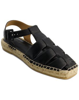 Bernardo Monri Leather Espadrille