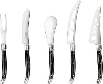 French Home Laguiole 5Pc Artisan Cheese Knife Set
