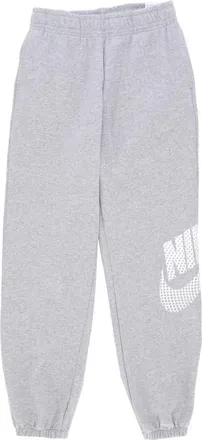 Nike Dans Fleece Trainingsbroek Vrouwen - Dames - Trainingsbroeken - Grijs - L - Katoen - Fitness