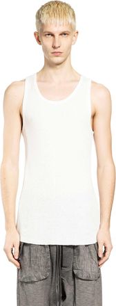 Thom Krom Cotton Linen Rib Tank Top