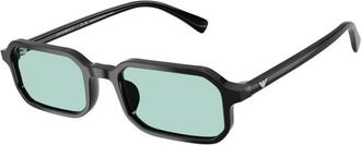 Emporio Armani Sunglasses, male, Black, 54 MM, Rectangle Sunglasses
