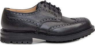 Churchs Black Leather Lace Ups Shoes
