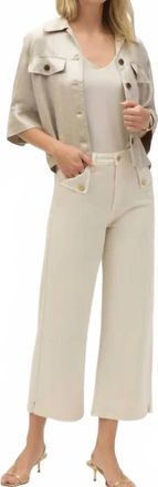 Joseph Ribkoff Crop Pant In Moon