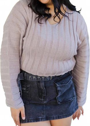 Le Lis Blanc Deux Mug Life Sweater In Coco