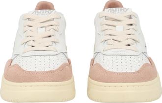 Autry Multicolour Smooth Leather Suede Panel Sneakers