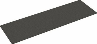 vidaXL Vidaxl - Alfombra de pasillo con aspecto sisal gris antracita 80x250 cm