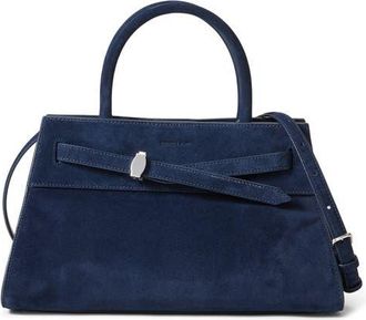 Veronica Beard Suede Dash Bag in Navy at Nordstrom